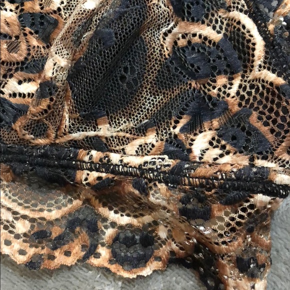 Cheetah print bralette size: M - Picture 2 of 4
